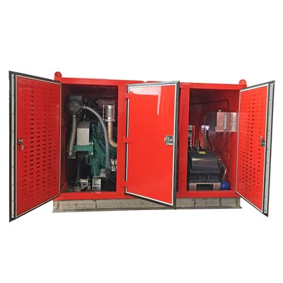 350L/nóiméad 300bar Trealamh Píle Druileála Scaird Uisce Ardbhrú