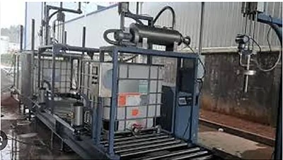 IBC Tank Uathoibríoch Glanadh Uisce Córas Blasting